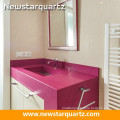 Pink laminate countertops for bathroom